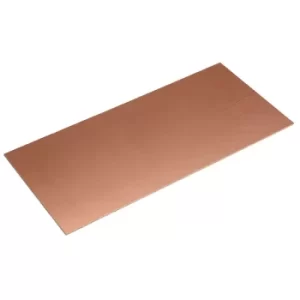 image of R-TECH 341023 Copper Clad Double Sided FR4 Fibre Glass 100 x 220mm