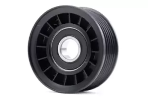 Image of RIDEX Tensioner Pulley FORD,VOLVO 310T0184 1127103,1306666,1371224 Tensioner Pulley, v-ribbed belt 1S7Q6A228AC,1S7Q6A228AD,1S7Q6A228AE,30731938