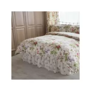 Image of Belledorm Delphine Duvet Cover Set (King) (Multicoloured) - Multicoloured