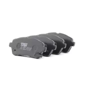 Image of TRW Brake pad set FORD,MAZDA,SUZUKI GDB3437 04465B1120,04465B1190,04465B1191 04465B1320,04465B1320000,1550219,8V512K021AA,D6BC2001AA,D0YN3328Z