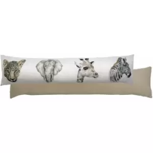 Image of Safari Draught Excluder Case, Multi - Evans Lichfield