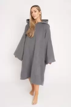 image of Adult Poncho Oversized Hooded Towel Bath Robe