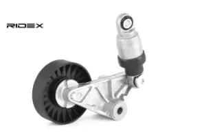 Image of RIDEX Tensioner 541V0035 Belt Tensioner,Belt Tensioner, v-ribbed belt OPEL,SAAB,VAUXHALL,Zafira A (T98),Astra G CC (T98),Vectra C Caravan (Z02)