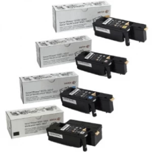 Image of Xerox 106R0275 Original Black & Colour Toner Cartridge 4 Pack
