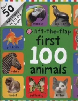 Image of Lift-the-Flap First 100 Animals Hardback