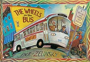 Image of The Wheels on the Bus by Paul O Zelinsky Book