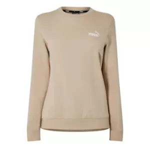 Puma Essential Crew Sweatshirt Womens - Yellow