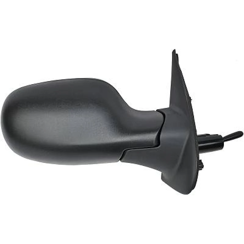 Image of DIEDERICHS 6024024 Wing mirror Right, black, Complete Mirror, Grained Outside Mirror (50)