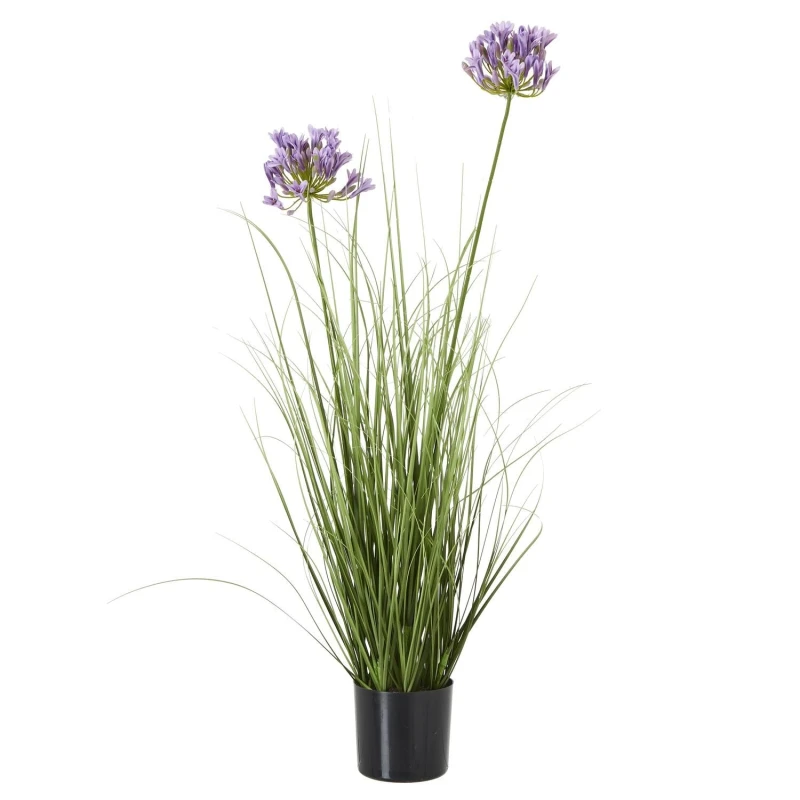 Image of Hill Interiors Agapanthus Plant Pot in Bottle Green Bottle Green Unisex