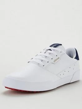Image of Adidas Golf Adicross Retro Trainers - White