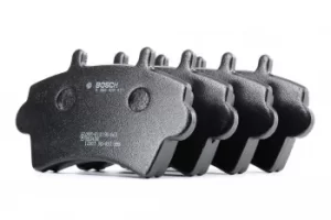 Image of Bosch Brake Pads RENAULT,NISSAN,OPEL 0 986 494 031 1605980,4402993,4404485 Disk Pads,Brake Pad Set, disc brake 4404585,9110993,9112585,93173180