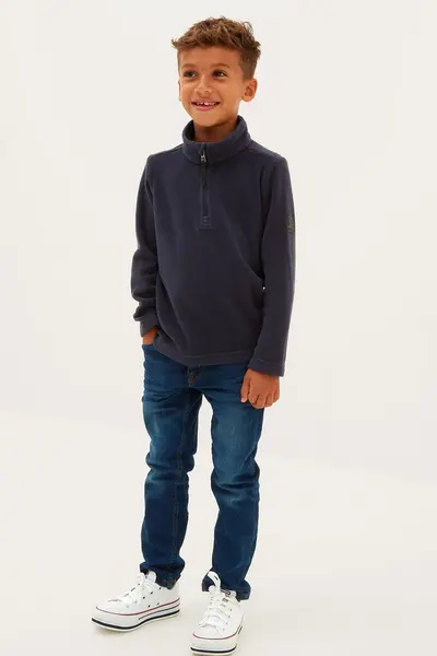 Image of TOG24 'Toffolo' Zipneck Fleece Navy