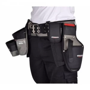 image of C.K Magma Builders Premium Heavy Duty Padded Toolbelt and Pouch Set