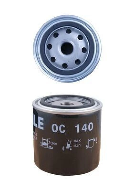 Image of MAHLE OC 140 Oil filter Spin-on Filter, with one anti-return valve Oil Filter (7)