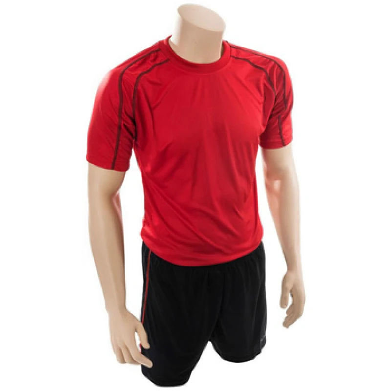 Image of Precision Precision Men Lyon T-Shirt & Shorts Set in Red Size: XXS Red XXS Male 5059699522558