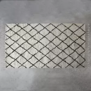 Image of Gallery Direct Colorado Berber Diamond Rug in Cream
