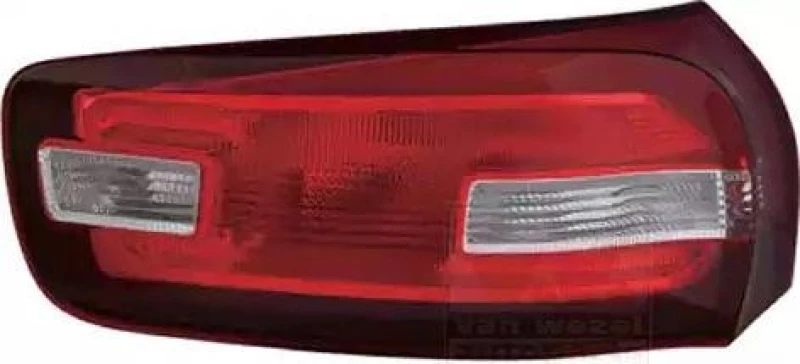 Image of VAN WEZEL 0979932 Rear light without bulb holder, Right Combination Rearlight (391)