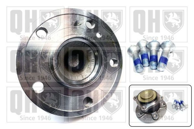 Image of QUINTON HAZELL Wheel bearing kit QUINTON HAZELL QWB1664