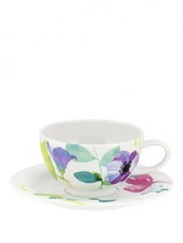 Portmeirion Water Garden Breakfast Cup And Saucer Set