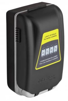 Image of Master Lock 7cm Light Up Dial Key Safe