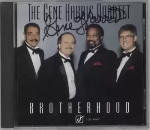 image of Gene Harris Brotherhood - Autographed 1995 USA CD album CCD-4640