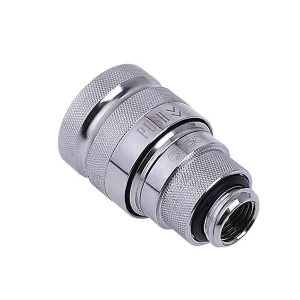 Image of Alphacool Eiszapfen Female Quick Release Connector - Chrome