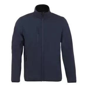 Image of SOLS Mens Radian Soft Shell Jacket (3XL) (Deep Blue)