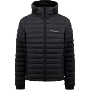 image of J Lindeberg Golf J Thermal Hooded Jacket Mens - Black