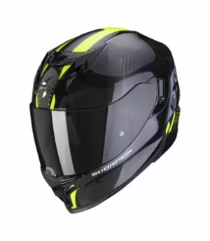 image of Scorpion Exo-520 Laten Yellow Motorcycle Helmet