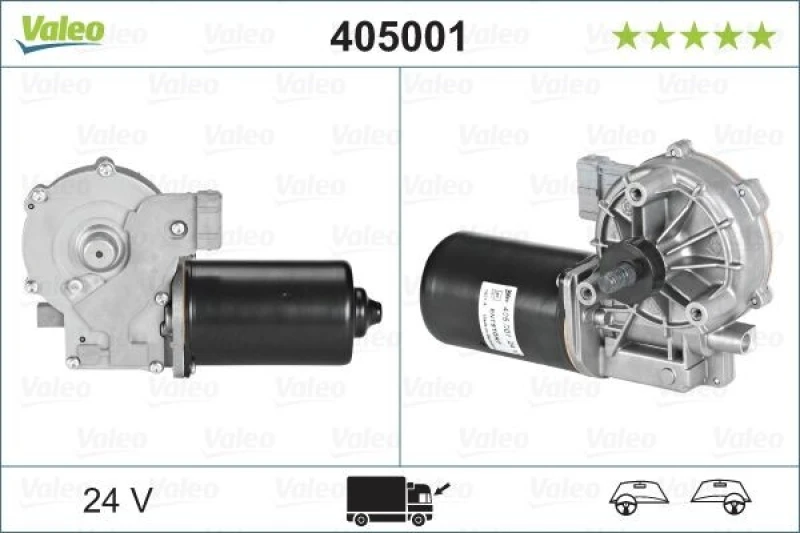 Image of Wiper motor VALEO 405001