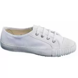 Image of Carta Sport Unisex Adult Gym Plimsolls (3 UK) (White)
