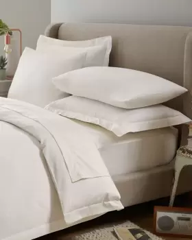Image of Cotton Traders 400 Thread Count Extra Deep Fitted Sheet in White