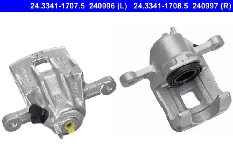 Image of ATE 24.3341-1707.5 Brake caliper without holder Brake Caliper (78)