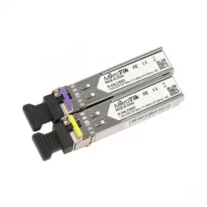Image of MikroTik Pair of SFP 1.25G module for 80km links with Single LC-connectors