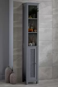 Image of Hathaway Tallboy Unit - Grey - MDF