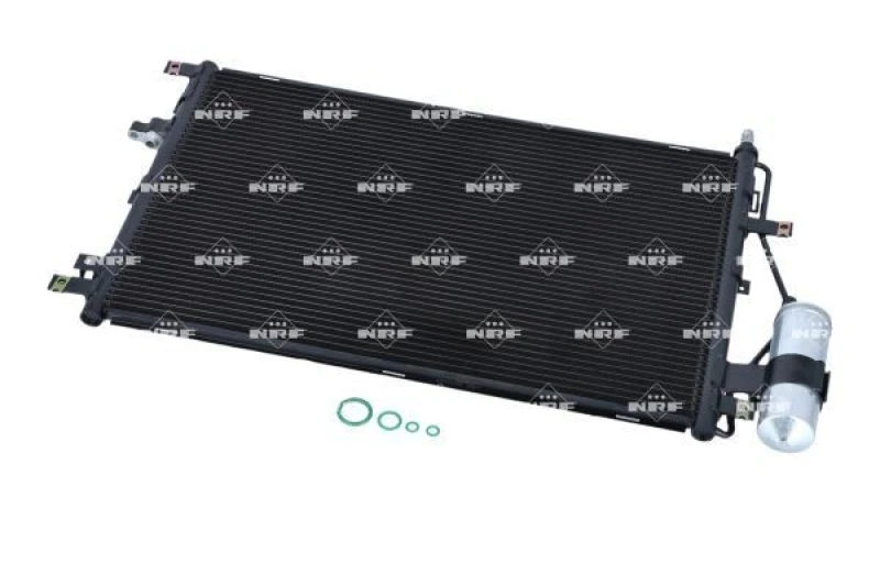 Image of NRF 35876 Condenser with seal ring, with nitrogen filling Aluminium Condenser,air conditioning (448)