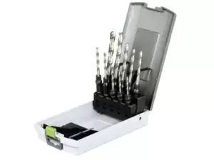 image of Festool HSSD3-10 CE/10 Twist Drill Bit Set 10 Piece Selection Pack