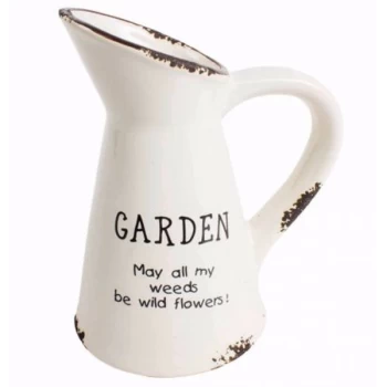 Ceramic Garden Jug Set Of 2