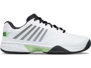 Image of 06613-115-M HYPERCOURT EXPRESS 2 WHITE/Blue GRAPHITE/Soft NEON GREEN - Mens 10