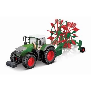 image of Fendt Vario With Whirl Rake Tractor Model