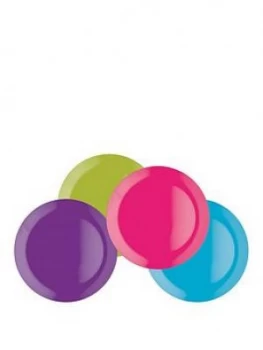 image of Colourworks Brights Melamine Salad Plates ; Set Of 4