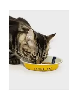 image of Joules 'Clever Cat' Cat Bowl