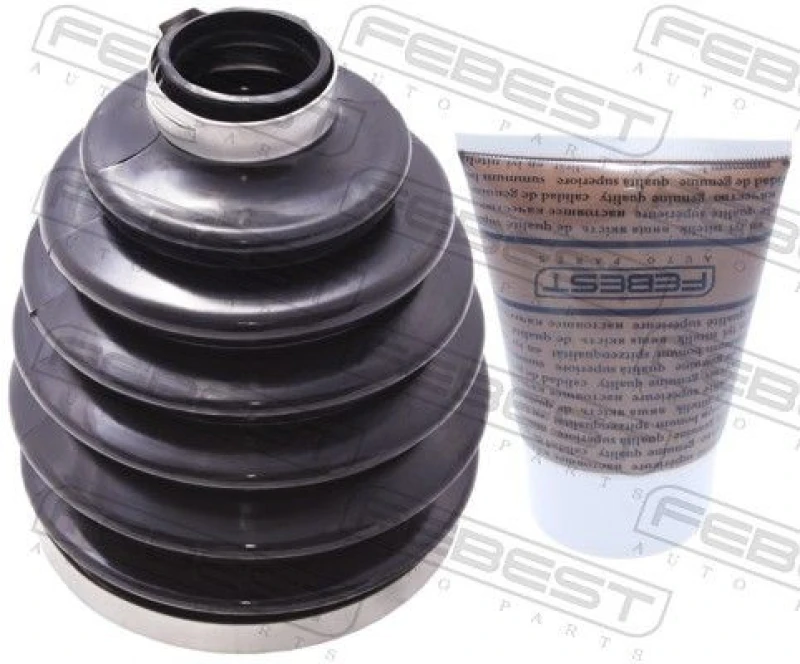 Image of FEBEST 0417P-V97WF CV Boot Wheel Side, PVC PVC Bellow,drive shaft (194)