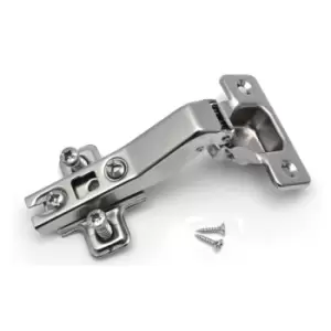 image of Angular Standard 45 Degree Door Hinge 35mm - With Euro Screw