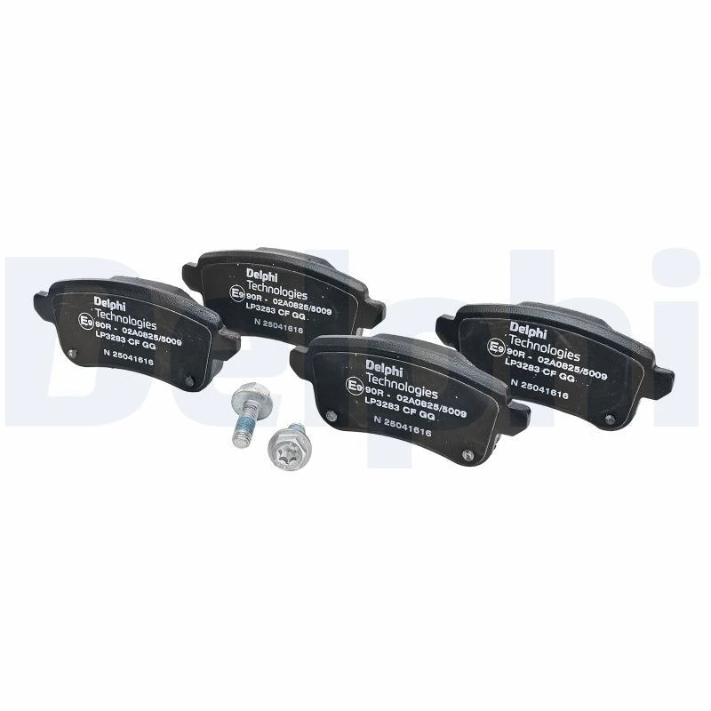 Image of DELPHI Brake pad set DELPHI LP3283