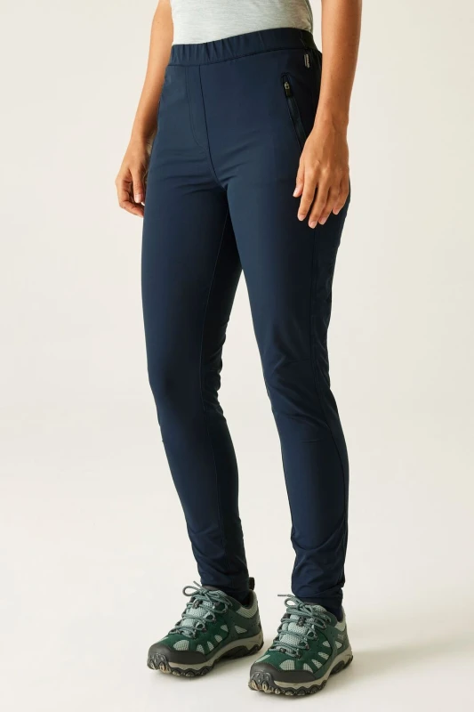 Image of Regatta Womens Pentre Stretch II Walking Trousers in Navy Size: 10 Navy Female 10