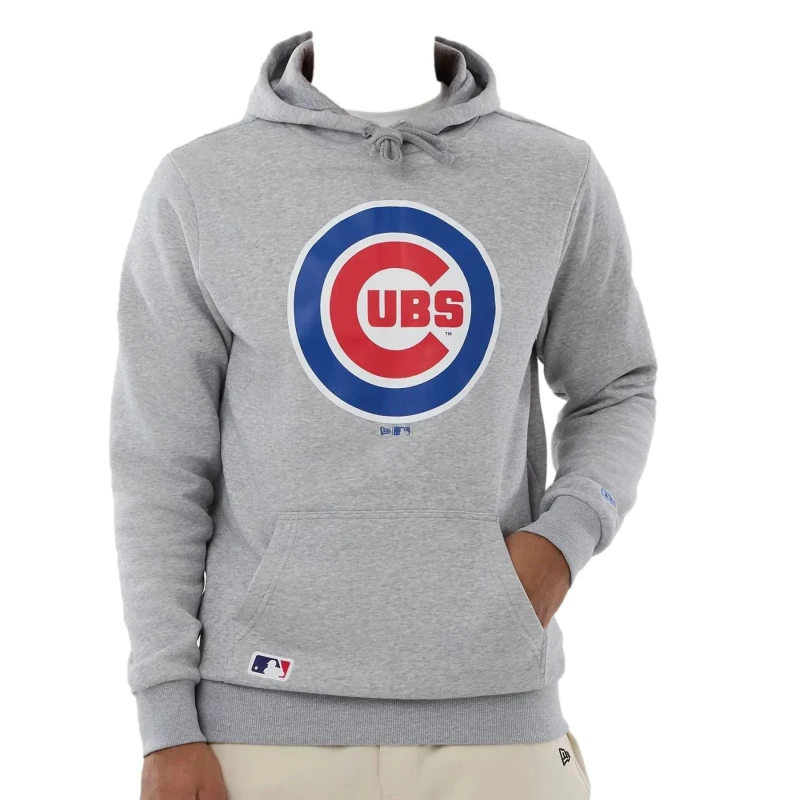 Image of new era Chicago Cubs hoodie Nos MLB Regular Gris Male M