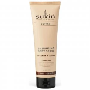 image of Sukin Energising Body Scrub with Coffee and Coconut 200ml