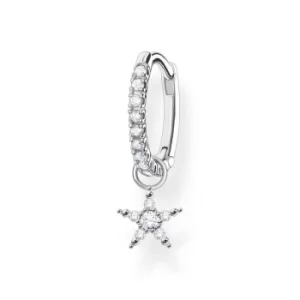 image of THOMAS SABO Charm Club Charming Star Single Hoop Earring