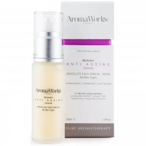 image of AromaWorks Absolute Face Serum 30ml